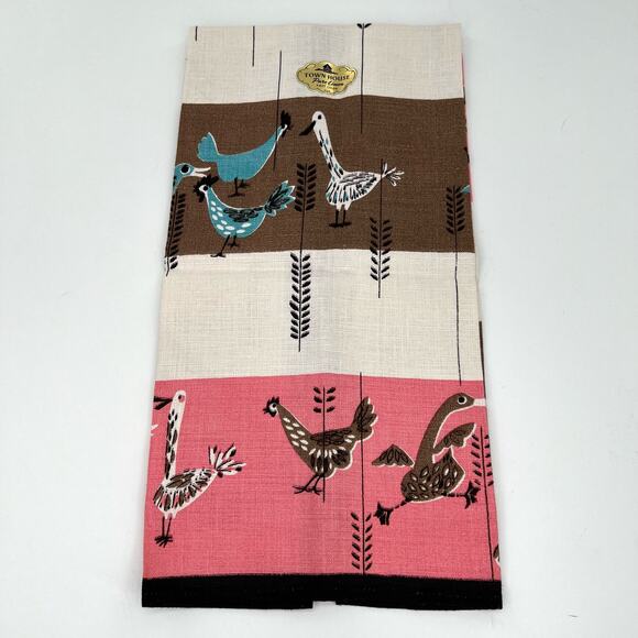 Vintage Pat Prichard Early American Kitchen Print Birds Fish and Transportation - Picture 4 of 6